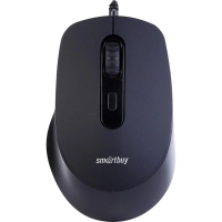 Мышь компьютерная Smartbuy ONE 265-K,  проводная, черная (SBM-265-K) / 40