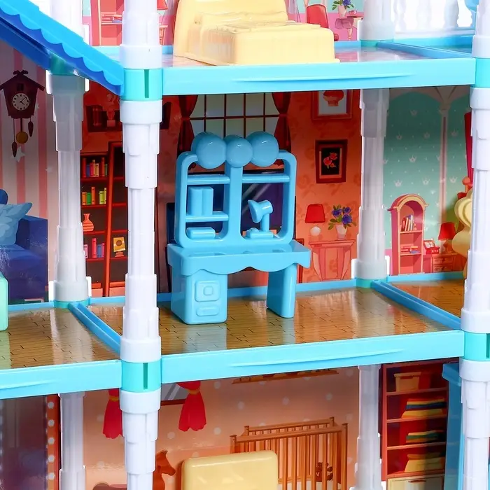 Дом для кукол &laquo;Зимний дворец&raquo; с куклой, питомцами и аксессуарами