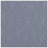 Коврик для фитнеса и йоги ONLYTOP, нескользящий, 183&times;61&times;0.6 см, цвет серый/чёрный