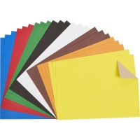 Картон цветной Выбор Есть 24л 8цв А4 немелован папка
