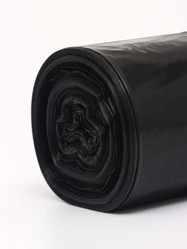 Мешки для мусора 240 л, ПВД, 40 мкм, 20 шт. в рул, 86&times;120 см, чёрные