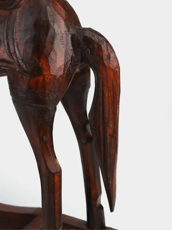 Сувенир интерьерный &laquo;Лошадка-качалка&raquo;, 42&times;12&times;43 см, дерево, коричневый