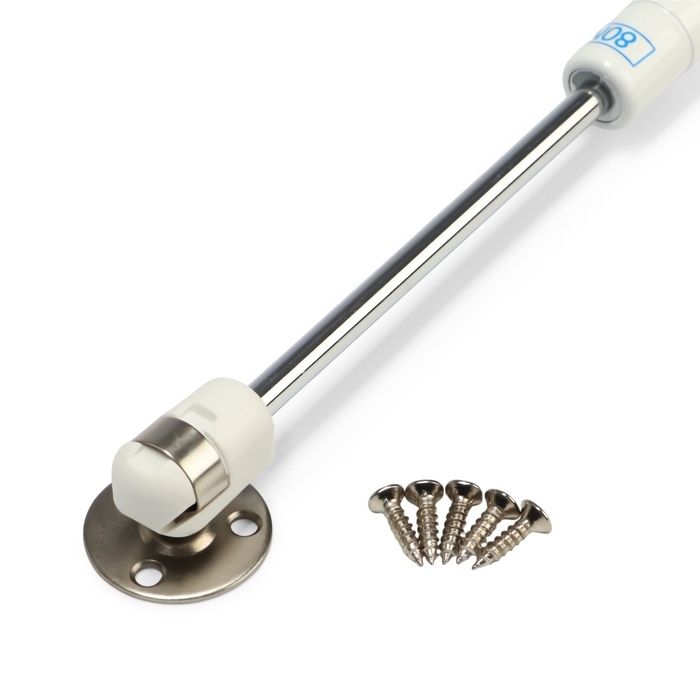 Газовый лифт ТУНДРА GL080WH, 80N, цвет белый Газовый лифт ТУНДРА GL080WH, 80N, цвет белый