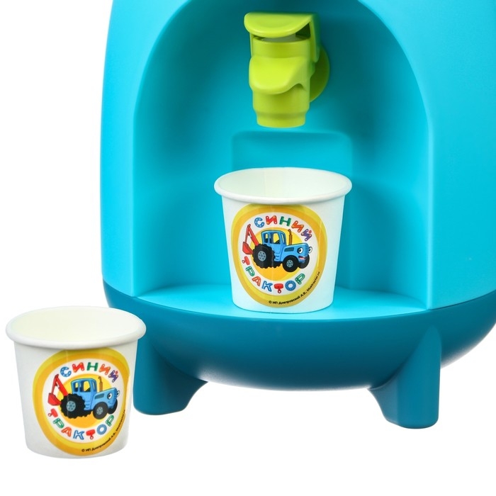 Кулер детский Кулер детский "Весело играем", Синий трактор
