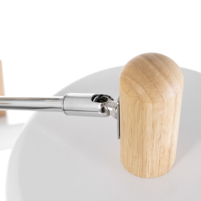 Люстра Люстра "Джулия" 3хLED 72Вт 3000-6000К бело-хромовый 62х62х22 см