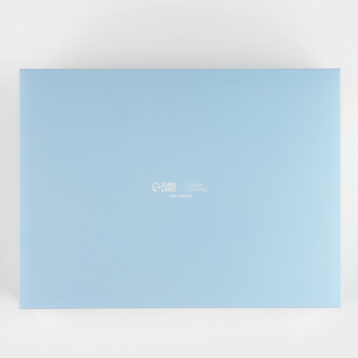 Коробка подарочная новогодняя складная «Счастья в Новом году», 32 х 24 х 9 см Коробка подарочная новогодняя складная «Счастья в Новом году», 32 х 24 х 9 см