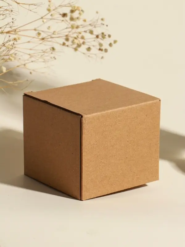 Свеча в вулканическом подсвечнике "Чаша" деревянный фитиль, сиреневая 9,3х9,3х5,5 см