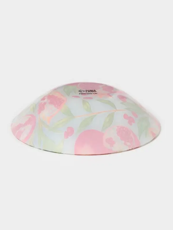 Салатник Доляна &laquo;Гранат&raquo;, 1 л, d=22.3 см, стекло, рисунок