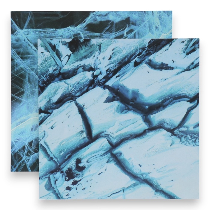 Фотофон двусторонний картон плотность 350 гр Фотофон двусторонний картон плотность 350 гр "Лёд" 50х50 см