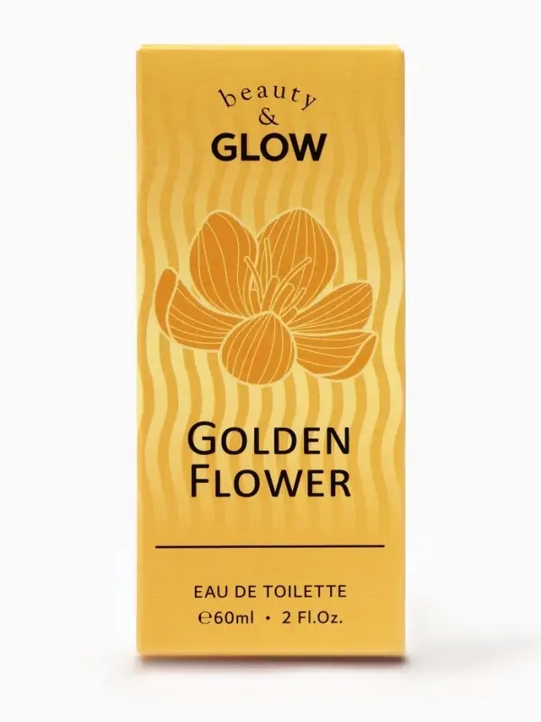 Туалетная вода женская Beauty&Glow Golden Flower, 60 мл