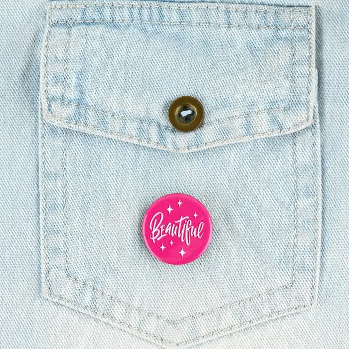 Значок металлический , закатной «Детский для мальчика и девочки», d=2,5 см, МИКС Значок металлический , закатной «Детский для мальчика и девочки», d=2,5 см, МИКС