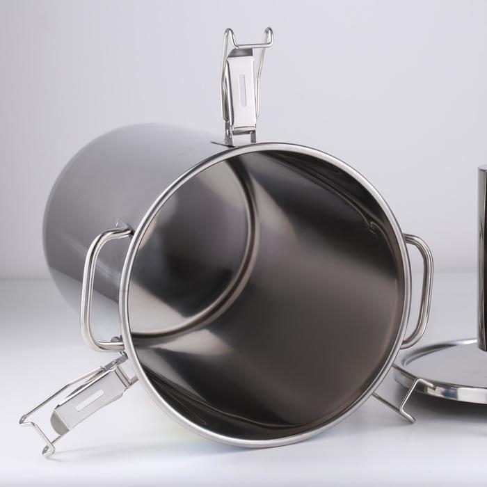 Самогонный аппарат «Первач Элит», 20Т, 20 л, термометр, клапан избыточного давления, слив отходов, охлаждение Самогонный аппарат «Первач Элит», 20Т, 20 л, термометр, клапан избыточного давления, слив отходов, охлаждение