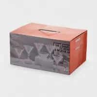 Набор бокалов для шампанского &laquo;Роскошь&raquo;, с золотой отводкой, 200 мл, размер одного бокала 11.6&times;14.5 см, 6 шт., стекло, прозрачный