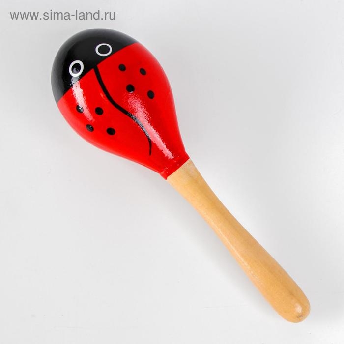 Деревянная игрушка «Маракас»,в ассорт., 19 см, МИКС Деревянная игрушка «Маракас»,в ассорт., 19 см, МИКС