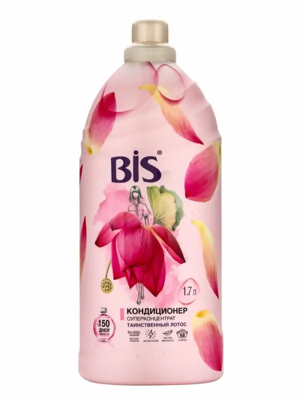 BIS Кондиционер для белья &laquo;Таинственный лотос&raquo;, концентрированный, 1.7 л