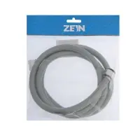 Душевой шланг ZEIN Z08SH, 150 см, антиперекручивание, латунные гайки, темно-серый, Имп/Имп