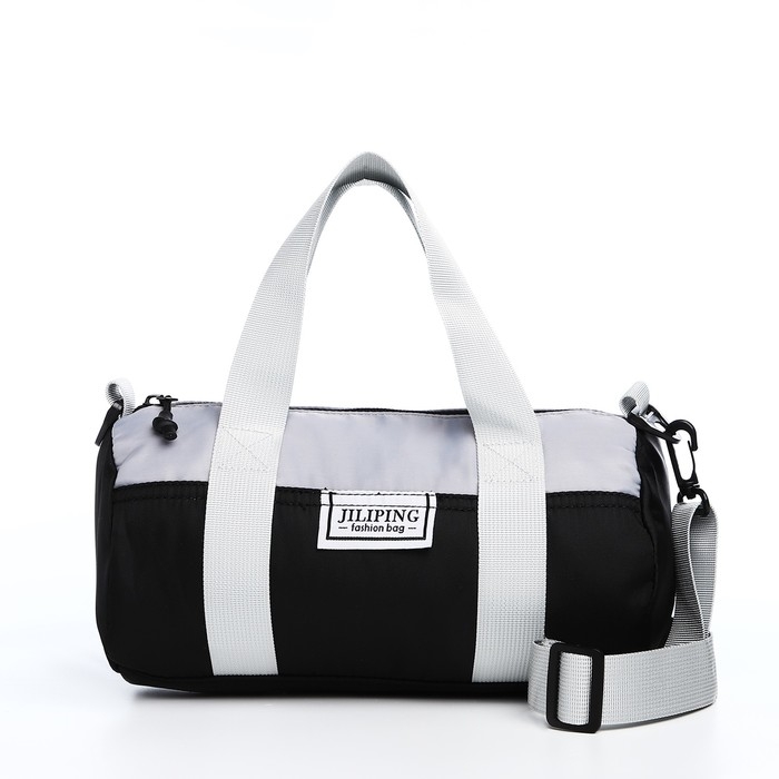 Сумка молодёжная на молнии, цвет чёрный Сумка молодёжная на молнии, цвет чёрный