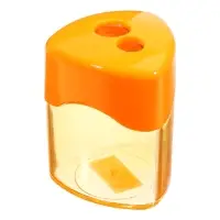 Точилка Calligrata &laquo;Классика&raquo;, двойная, с контейнером, МИКС