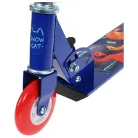 Самокат-снегокат 2 в 1 &laquo;Динозавры&raquo; Snow Cat, 100 мм