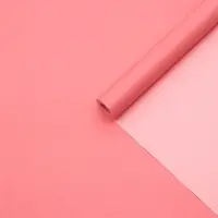 Бумага упаковочная крафт, розовый, 0.68&times;10 &plusmn;5% м