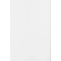 Доска разделочная 600х400х18 белая пластик (мки307)