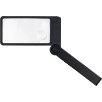 Лупа складная с подсветкой, Attache Selection, увелич. х2/4, линза50х96мм