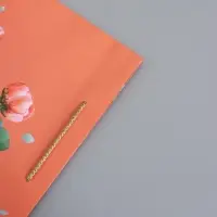 Пакет подарочный ламинированный "Нежность" 26 х 12 х 32 см