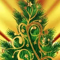 Подарочная новогодняя коробка «Праздничный шелк» в зеленом, 25×12×24 см Подарочная новогодняя коробка «Праздничный шелк» в зеленом, 25×12×24 см