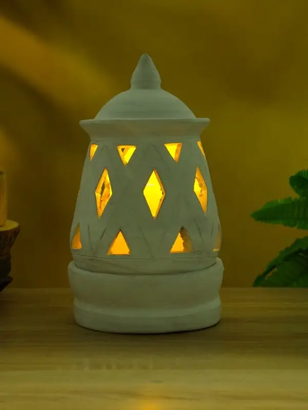 Подсвечник терракота &laquo;Фонарь&raquo;, 16&times;16&times;28 см