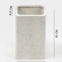 Набор для ванной SAVANNA Tidy, 4 предмета, мыльница, дозатор для мыла, 2 стакана