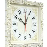 Часы настенные интерьерные &laquo;Барака&raquo;, бесшумные, плавный ход, 38&times;38 см, белые, золотистые
