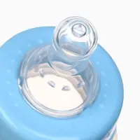 Бутылочка для кормления M&B, классическое горло, от 0 мес., 150 мл., голубой