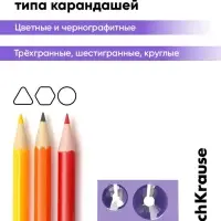 Точилка 2 отверстия ErichKrause EasySharp Duo Pastel, микс