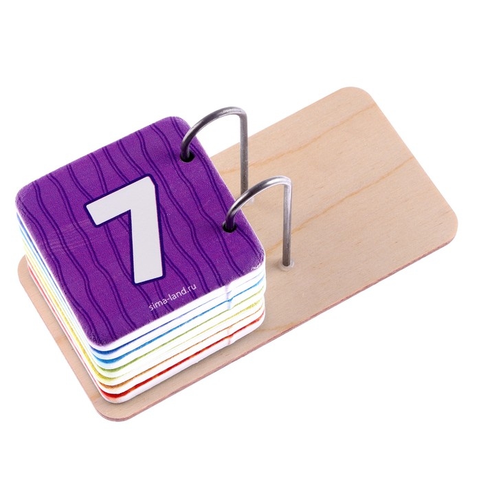 Развивающая игрушка из дерева «Учим с малышом цвета и счёт» Развивающая игрушка из дерева «Учим с малышом цвета и счёт»