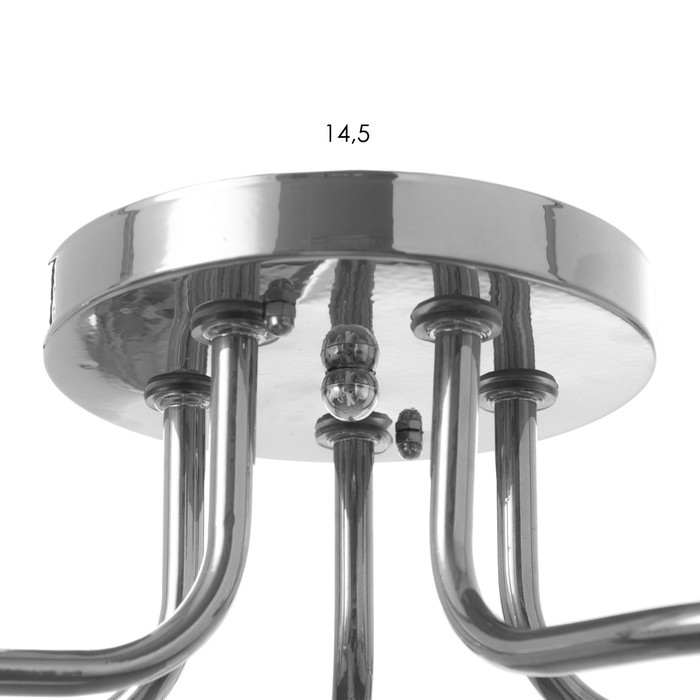 Люстра 1341001/5WT E27 15Вт хром BayerLux Люстра 1341001/5WT E27 15Вт хром BayerLux