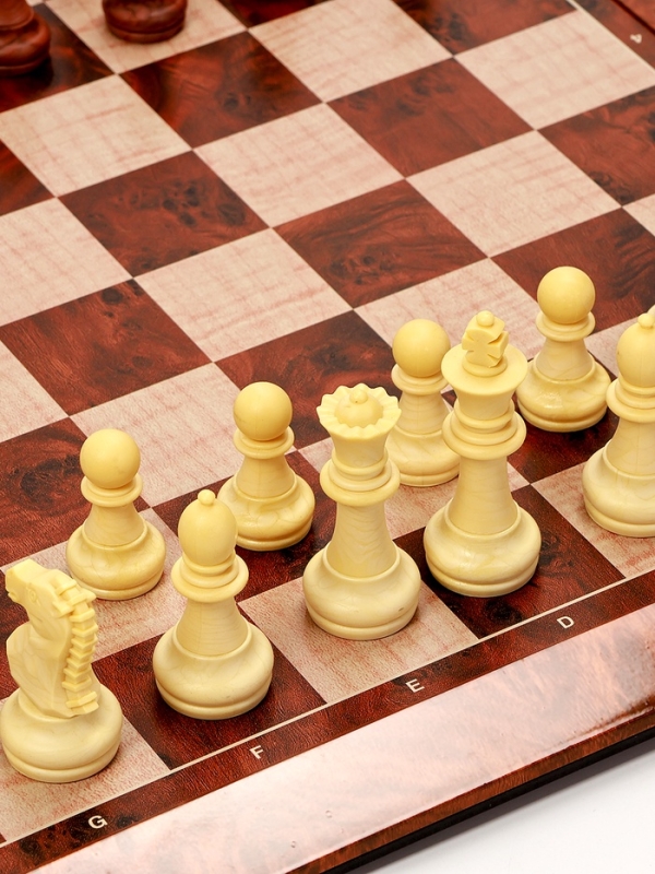 Шахматы магнитные 39 х 39 см, король h-7.2 см, пешка h-4 см Шахматы магнитные 39 х 39 см, король h-7.2 см, пешка h-4 см