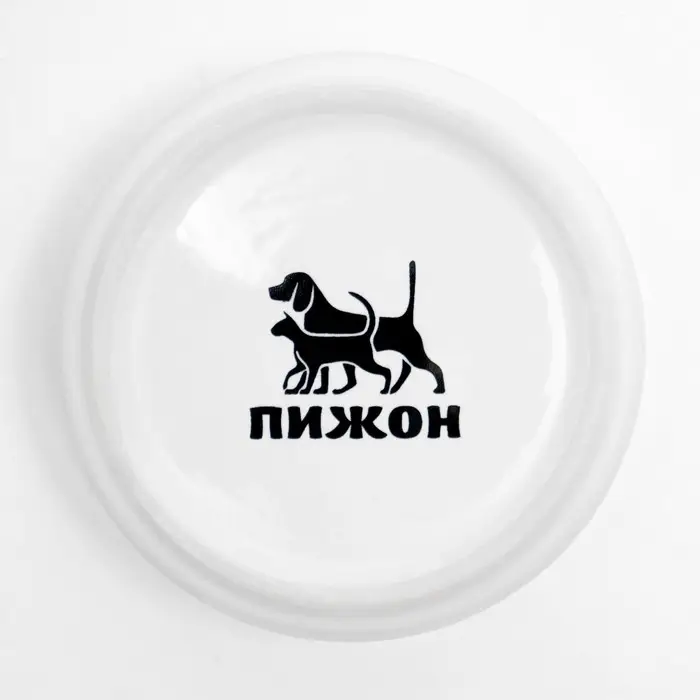 Миска для грызунов &laquo;Лакомство&raquo;, 80 мл, 8.5&times;3 см, керамика, белая