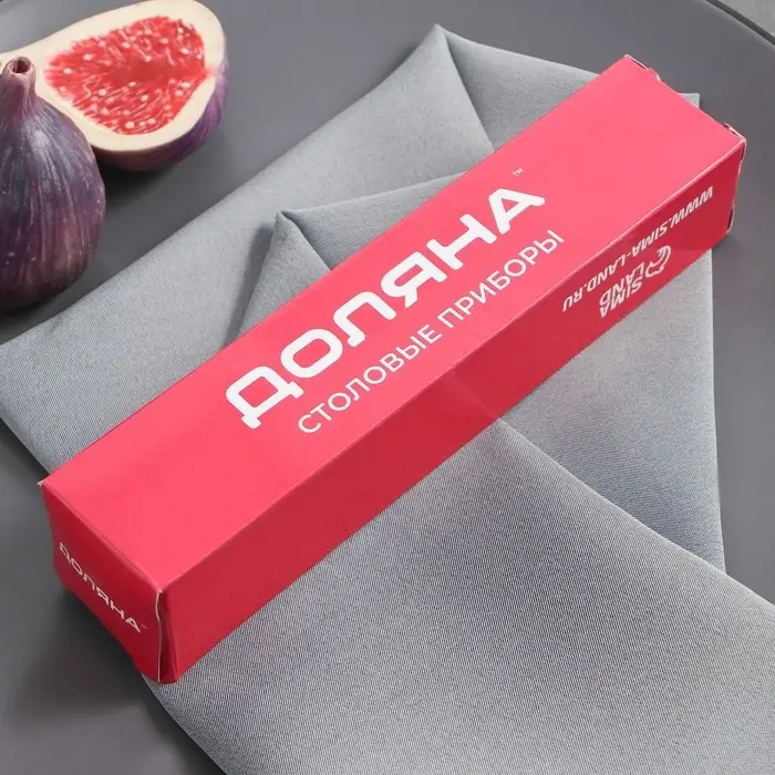 Вилка столовая Доляна «Соня», длина 18 см, толщина 1.2 мм, серебристая Вилка столовая Доляна «Соня», длина 18 см, толщина 1.2 мм, серебристая