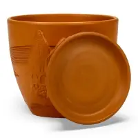 Набор горшков цветочный поддоном 4 шт 0,6 / 1,4 / 2,5 / 5 л керамика терр-т Галандия