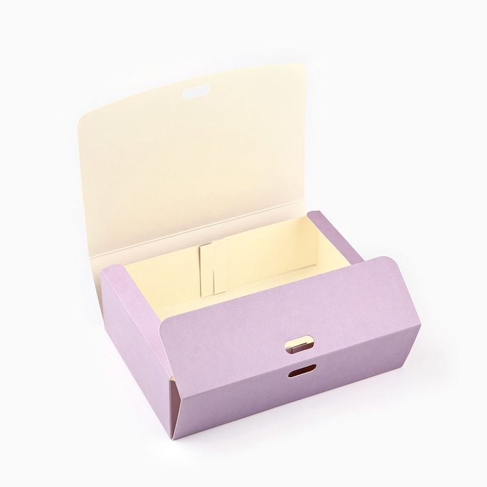 Коробка подарочная складная, упаковка, «Лавандовая», 16.5 х 12 х 5 см Коробка подарочная складная, упаковка, «Лавандовая», 16.5 х 12 х 5 см