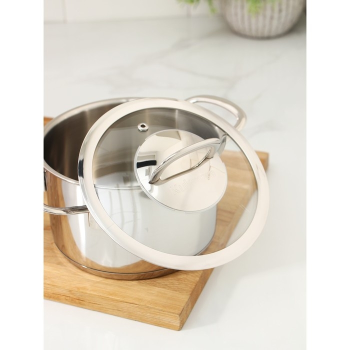 Кастрюля SAFIA, 1.8 л, d=16 cм, капсульное дно, индукция Кастрюля SAFIA, 1.8 л, d=16 cм, капсульное дно, индукция