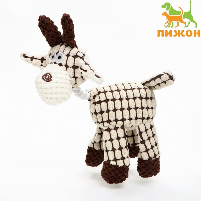 Игрушка мягкая для собак Игрушка мягкая для собак "Весёлый двор", 27 х 8 см, микс цветов