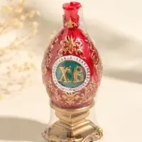 Свеча декоративная "Пасхальное яйцо с орнаментом №1" 5х12 см, 95 гр