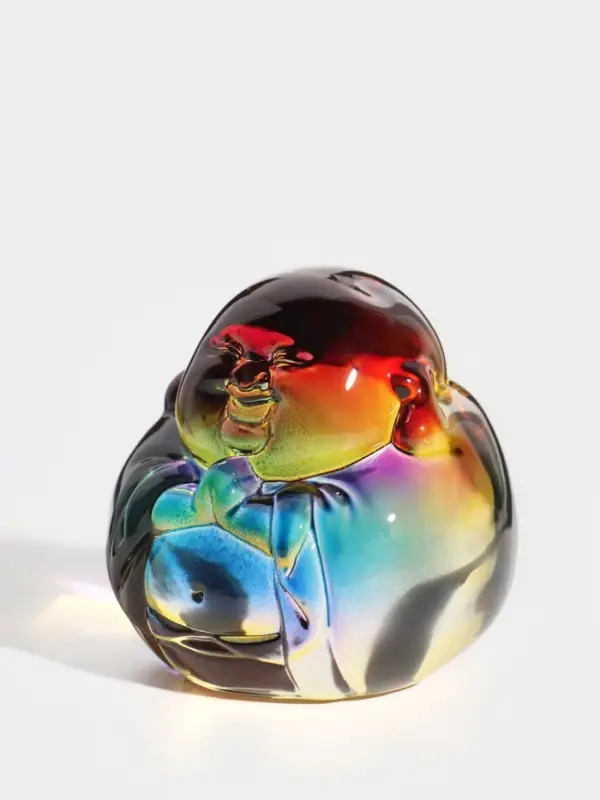 Фигурка из стекла, &laquo;Хотей&raquo;, 6&times;5.5&times;5.5 см, градиент
