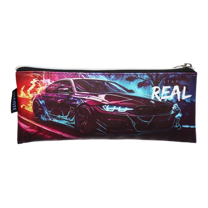 Пенал мягкий, 1 отделение, 90 х 215 х 10 мм, плоский, deVENTE, Stay Real, искусственная кожа 7024418 Пенал мягкий, 1 отделение, 90 х 215 х 10 мм, плоский, deVENTE, Stay Real, искусственная кожа 7024418