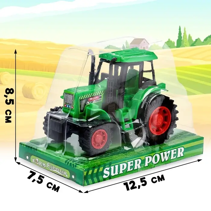 Трактор &laquo;Фермерский&raquo;, цвет МИКС