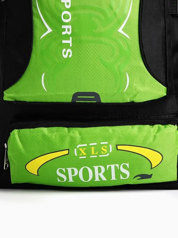 Рюкзак туристический, 35 л, с увеличением, с карманами, Sport XLS, зелёный