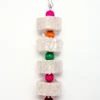 Точильные камни для птиц, с бусинами, 65 г