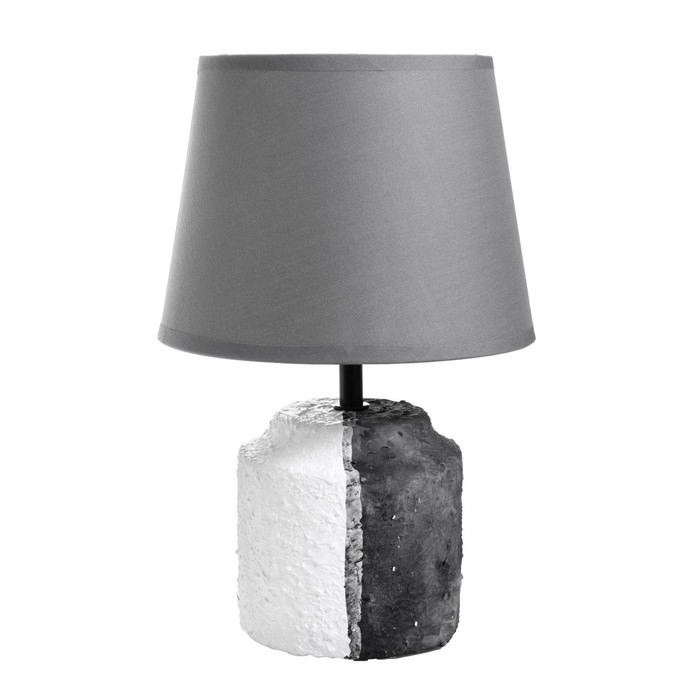 Настольная лампа Настольная лампа "Киана" Е14 40Вт серо-белый 20х20х33см RISALUX