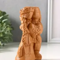 Фигурка &laquo;Оберег неразлучники&raquo;, 14&times;8&times;5.5 см, красная глина